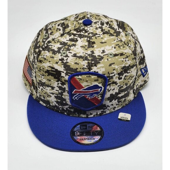 New Era 9FIFTY Buffalo Bills 2023 Salute To Service Snapback Hat - Picture 1 of 5